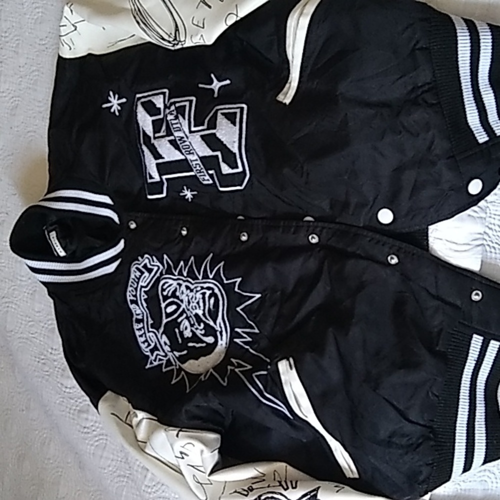 Men's First Row letterman jacket